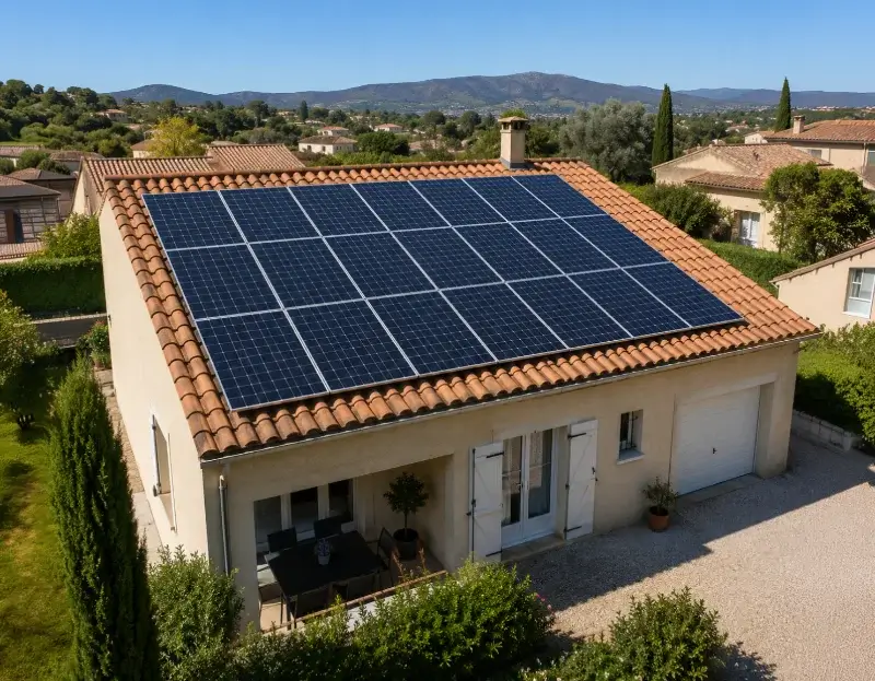 Prime à l'autoconsommation panneaux solaires Château-Thébaud — aide financière de l'État
